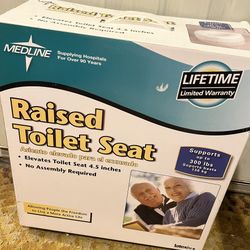 Medline raised toilet seat
