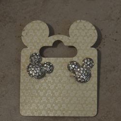 Mickey Mouse silver earrings 