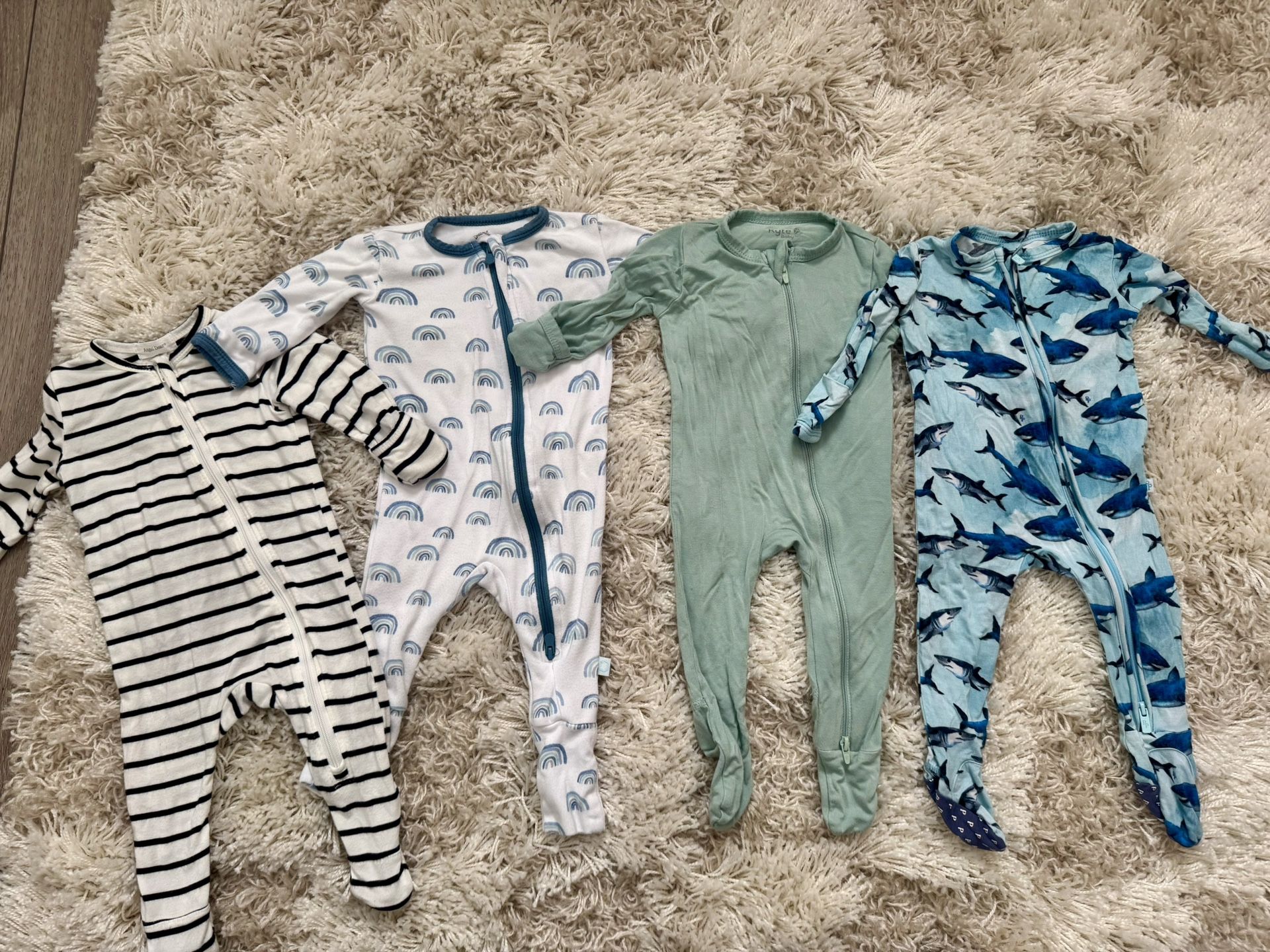 0-3 Months Bamboo Sleepers, Kyte, Dreamland, Posh Peanut