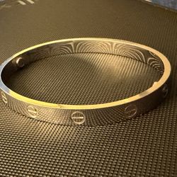 Cartier Love Bracelet - White Gold Classic model