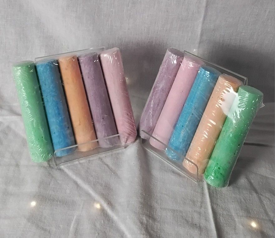 Sidewalk Chalk 2 Packs of 5 Multicolor Mondo Llama