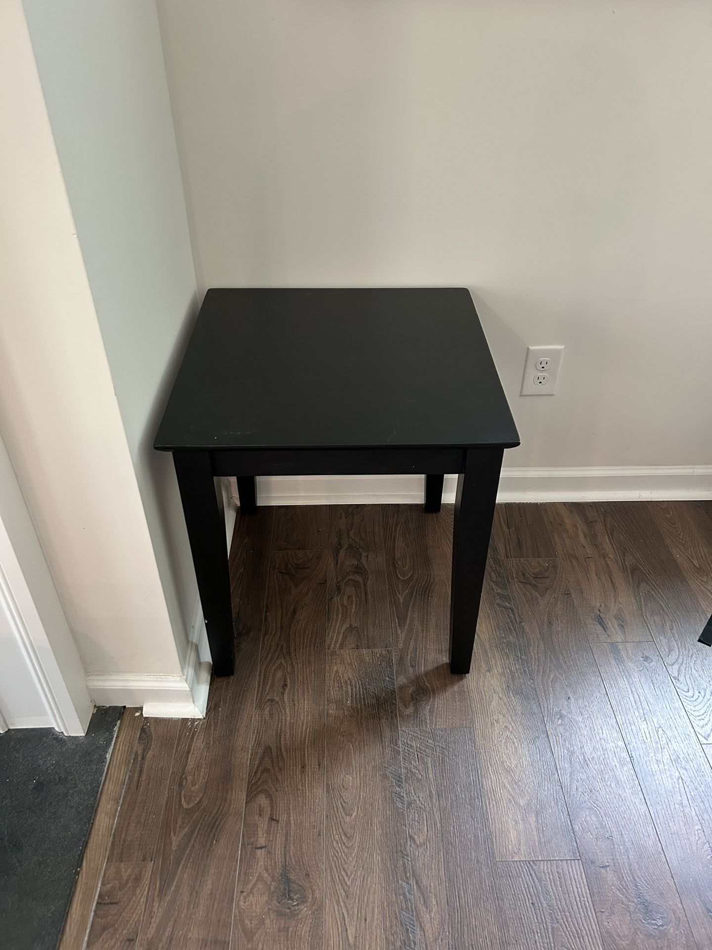 Black End Table