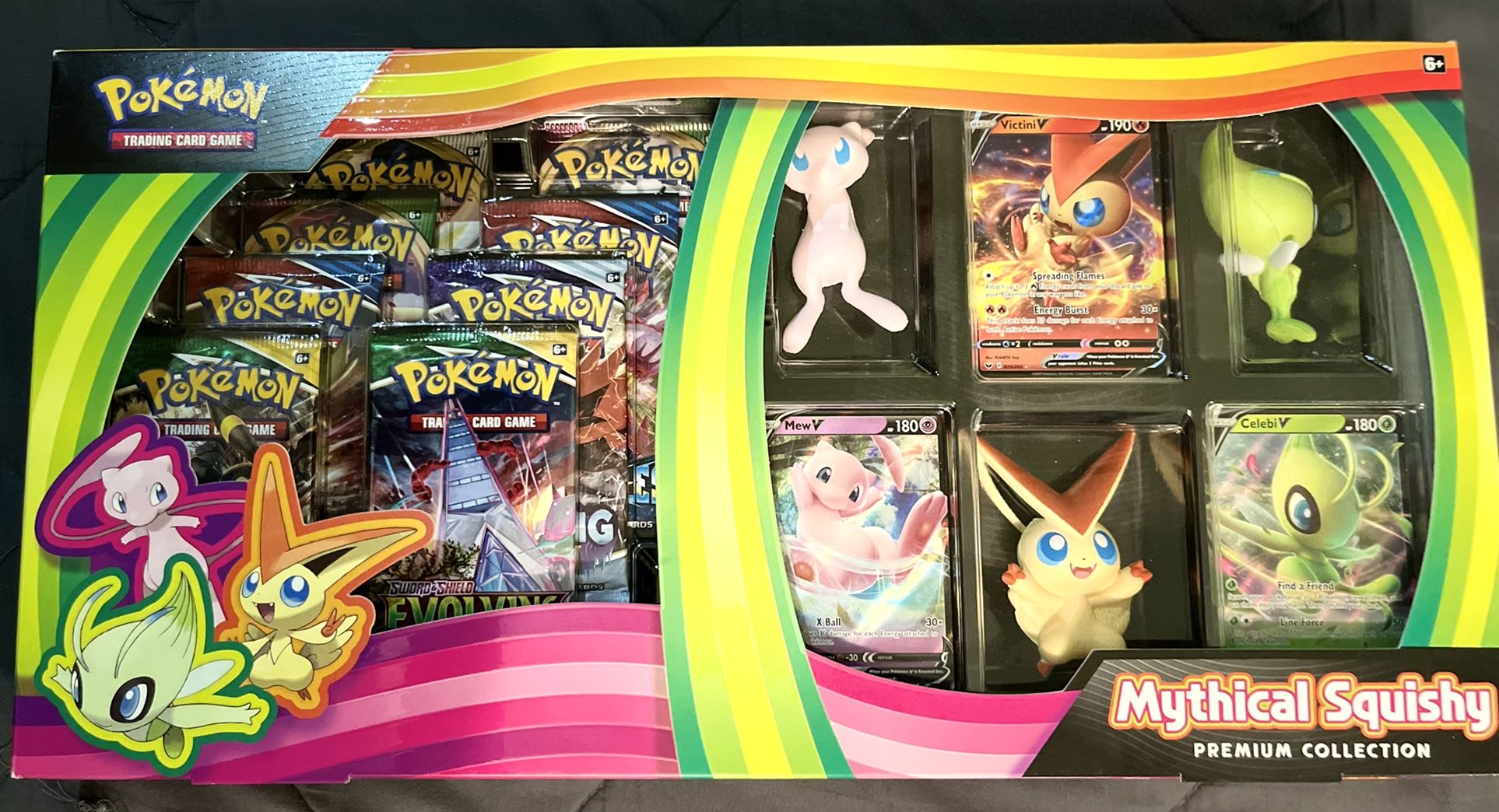 squishy pokemon card TCG: Mythical Premium Collection  Shopville Pokmon TCG Mythical Squishy Premium