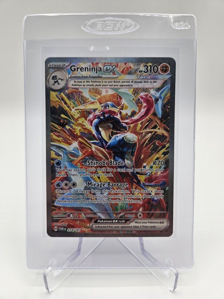 Greninja Ex - 214/167 - SV06: Twilight Masquerade (TWM)