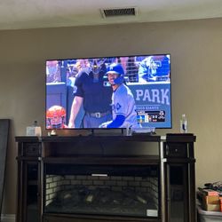 FIREPLACE STAND ONLY “NO TV INCLUDED”