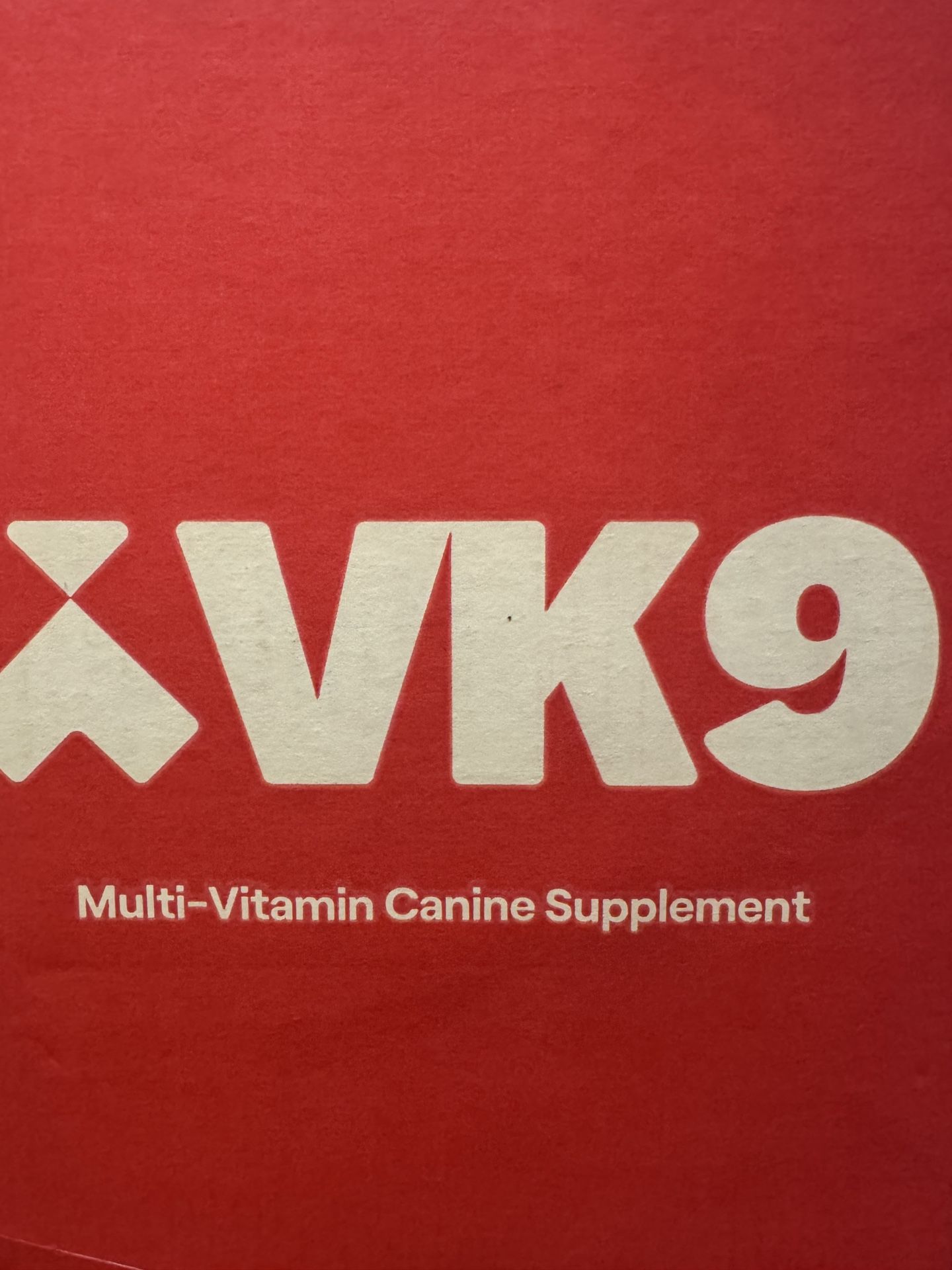 Free Multi-Vitamin Canine Supplement