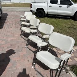 Fisher II stainless steel  deck chairs