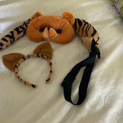 Cat Costume- Tail, Mask, and Headband