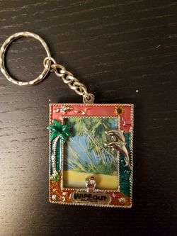 Surfer keychain