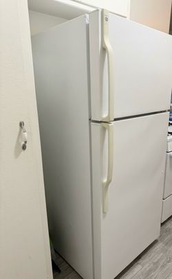 White fridge