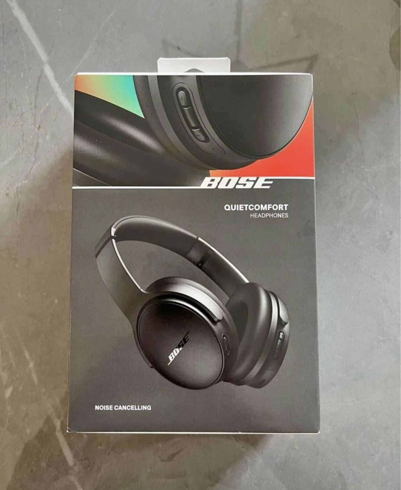 Bose QuietComfort - Headphones with mic - full size - Bluetooth - wireless, wired - active noise canceling - 3.5 mm jack - black, brand new
