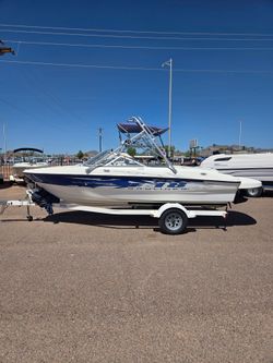 2007 Bayliner F18 flight