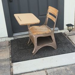 Vintage School Desk