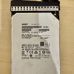 HGST Hitachi Ultrastar He8 8TB 7200RPM 3.5 Inch Internal SAS Hard Drive