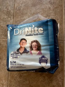 New DriNite Juniors 38-65 lbs