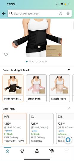 Postpartum belly band