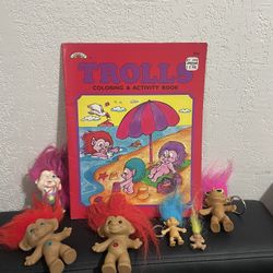 Vintage Trolls & Activity Book