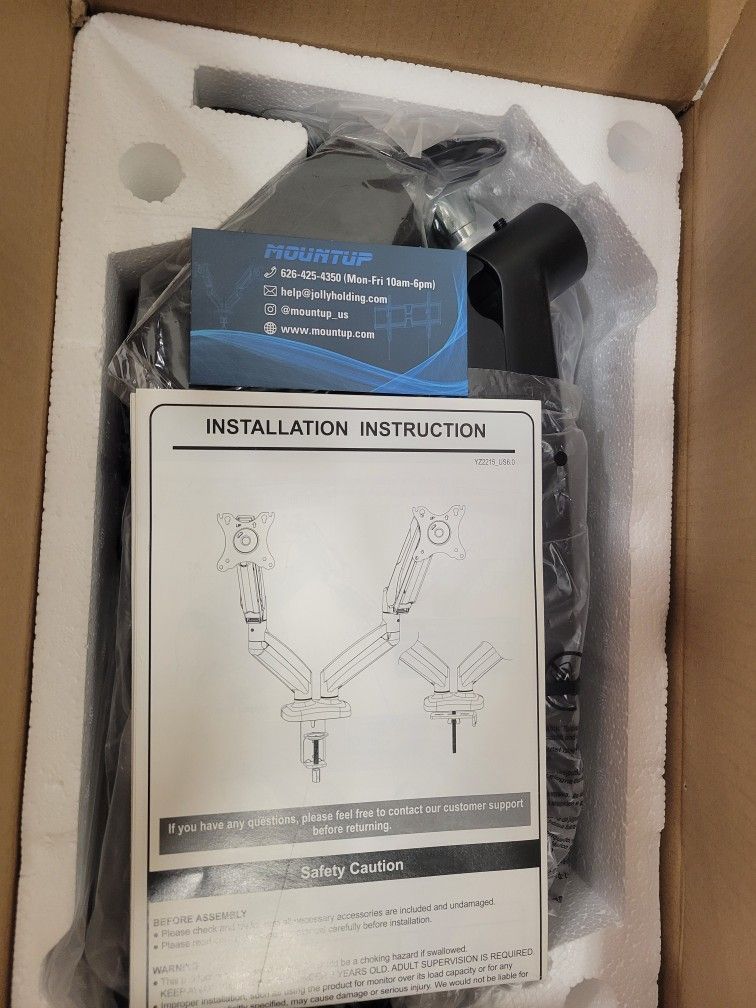 Mount Up Dual Desk Mount 