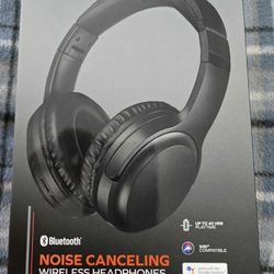 Bluetooth noise canceling wireless headphones 