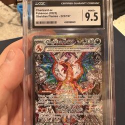 Charizard Ex Obsidian Flames Cgc 9.5 