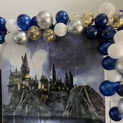 Harry Potter Birthday Theme Decoration Ready For Celebration 