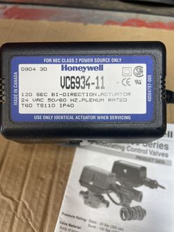 Honeywell Modulating Control Valve