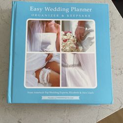 Brand New Wedding Planner Organizer Keepsake