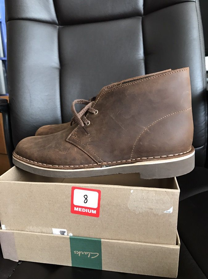 Resistente escala estar Clarks Bushacre 2 Beeswax leather Men's Size 8 for Sale in Lowell, MA -  OfferUp