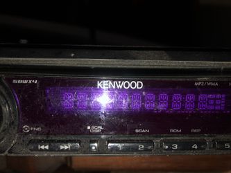 KenWood Detachable Face Car Stereo