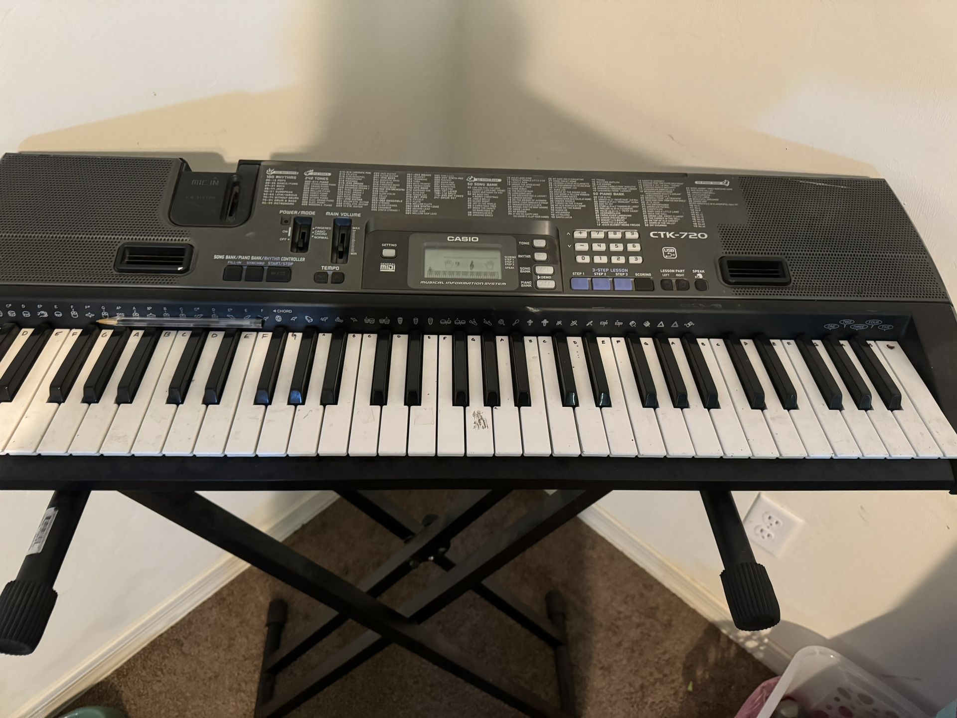 Piano With Stand