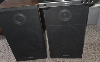  Technics SB-L32 Speakers Set- TESTED GREAT COND + METALLICA X2 