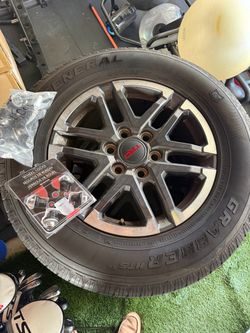 2024 Tacoma TRD wheels and tires