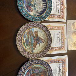 Russian Fairy Tale Plates