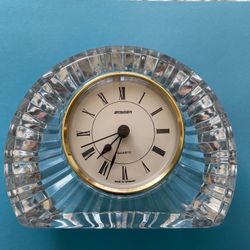 Glass/crystal Clock