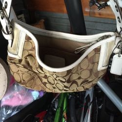 Authentic coach bag with dust bag!