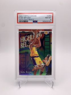 Kobe Bryant 1999 Topps Chrome Highlight Reels Insert #HR4 PSA 8