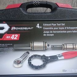 4 PC EXHAUST PIPE TOOL SET