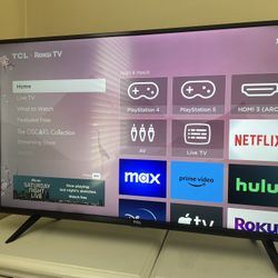 32 Inch TCL Roku Smart Tv 