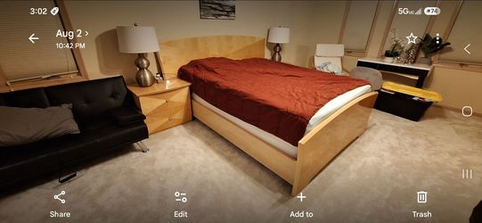 Queen bed set