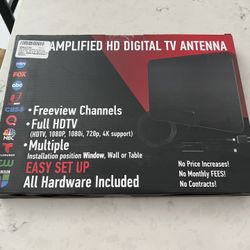 Amplified HD digital tv antenna new I have 60 pieces asking $10 each  