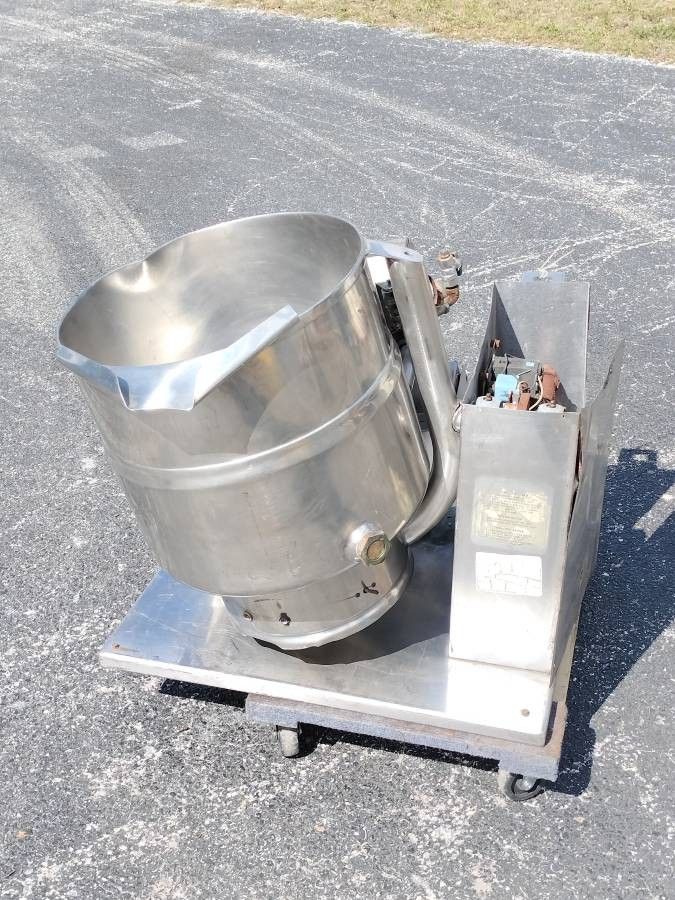 Gas Groen 40 Quart - 10 Gallon Counter Top Tilt Tilting Kettle Boiler Pot Freight Damage