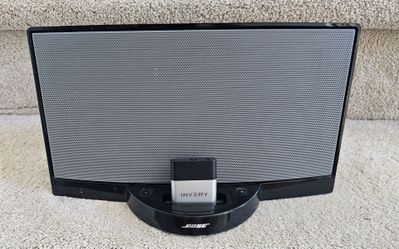Bose sound dock for ipod with Bluetooth Adater.