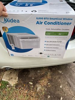 Midea 8,000 BTU U-Shaped Smart Window Air Conditioner