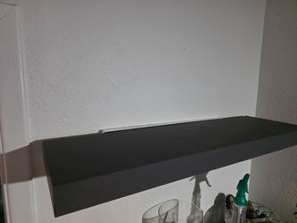 Sturdy Grey Floating Shelves - 33in & 42in Wide