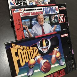 Nintendo Sports Games With Boxes 
