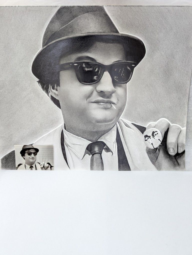 Blues Brothers 11x14 Pencil Portrait