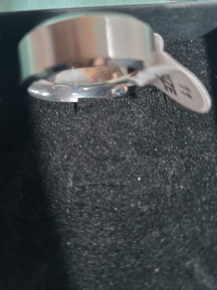Men's Silver Wedding Band