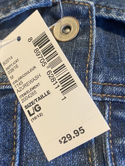 Girls Size 10-12 Jean Jacket New With Tags