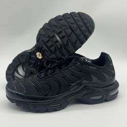 Nike Air Max Plus Low Triple Black 604133-050 Men’s Size 9 