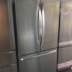 New Open Box Lg Counter Depth French Style Stainless Steel Refrigerator 